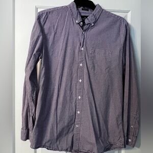 Guys Oxford style long sleeve shirt